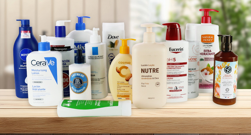 lociones corporales analizadas por OCU